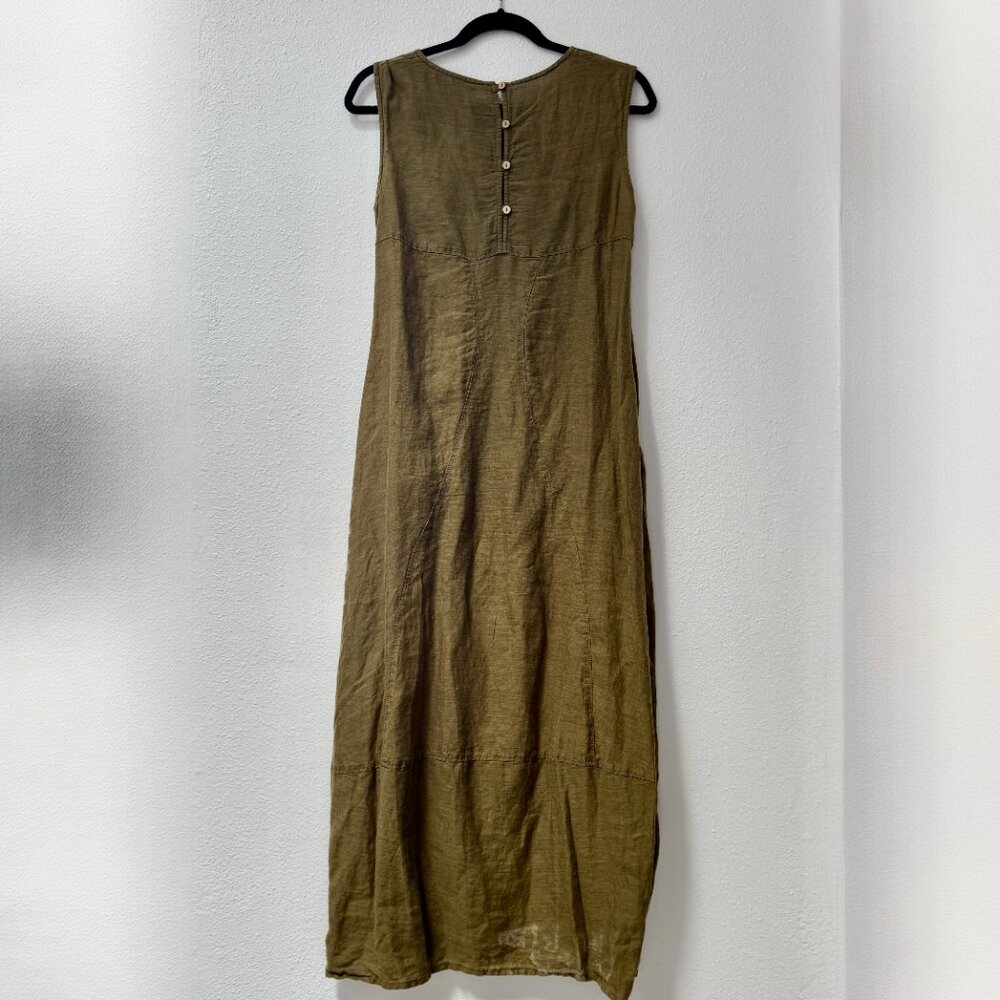 Yuvita Linen Dress XS